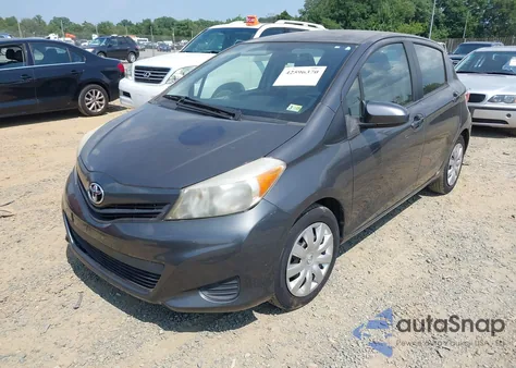 2012 Toyota Yaris L из США, поврежденный, VIN JTDKTUD36CD504867